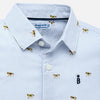 Camisa manga larga caballos bebé niño