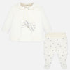 Conjunto polaina aplique bebé
