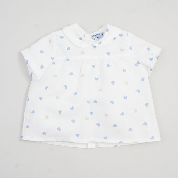 BLUSA NIÑO CORAZONES OCEANO PANGASA