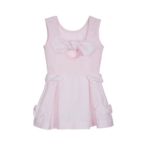 Vestido Lapin House rayas rosa