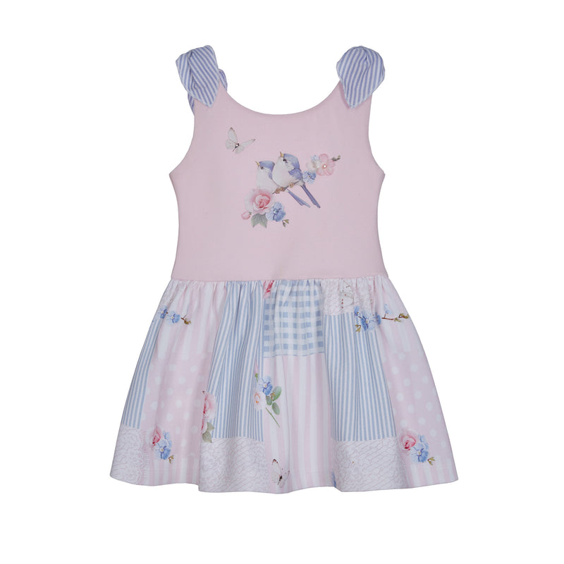 Vestido Lapin House pajaritos