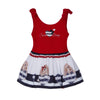 Vestido Lapin House rojo conejitos