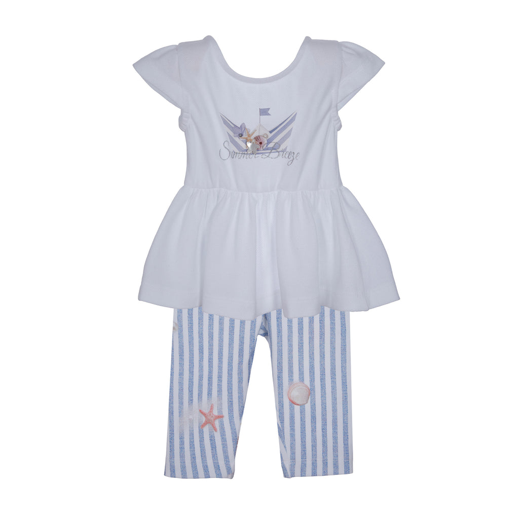 Conjunto Lapin House niña conchas