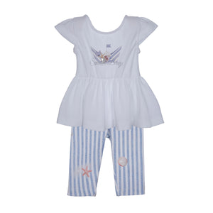 Conjunto Lapin House niña conchas