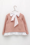 Sudadera con lazo espalda niña Foque