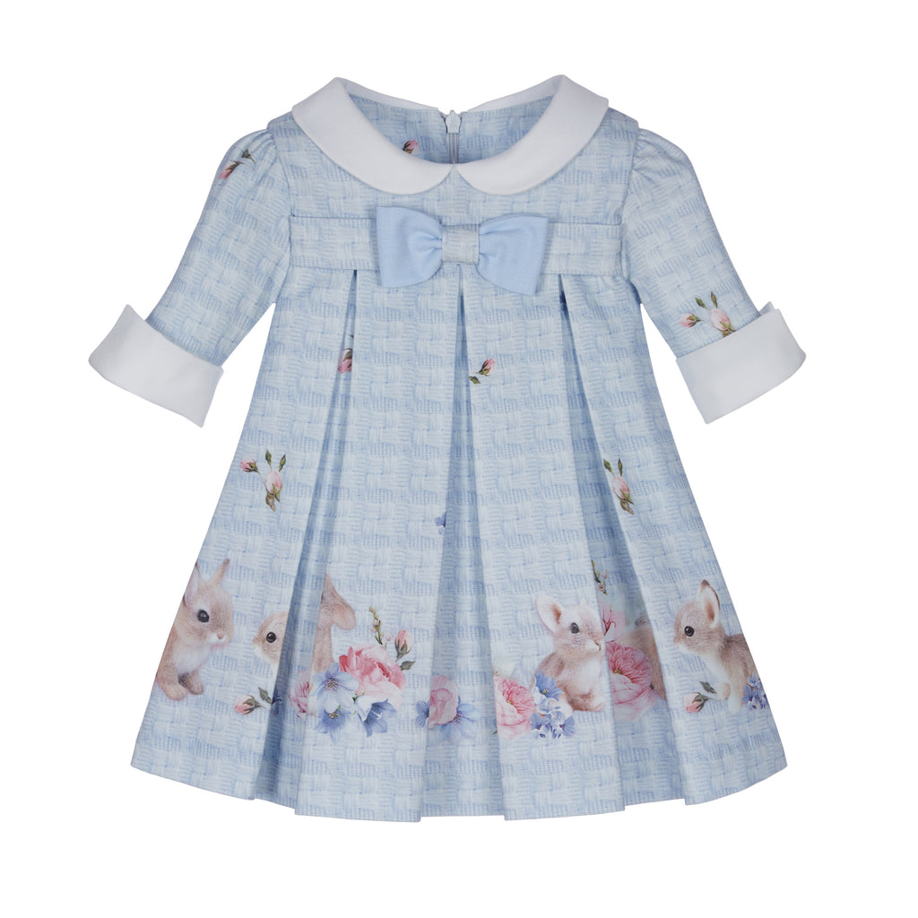 Vestido conejitos azul celeste niña Lapin House