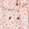 VESTIDO PLUMETI FLORES CORAL FLOWER FOQUE V21