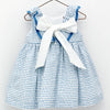 Vestido estampado ondas Foque V21
