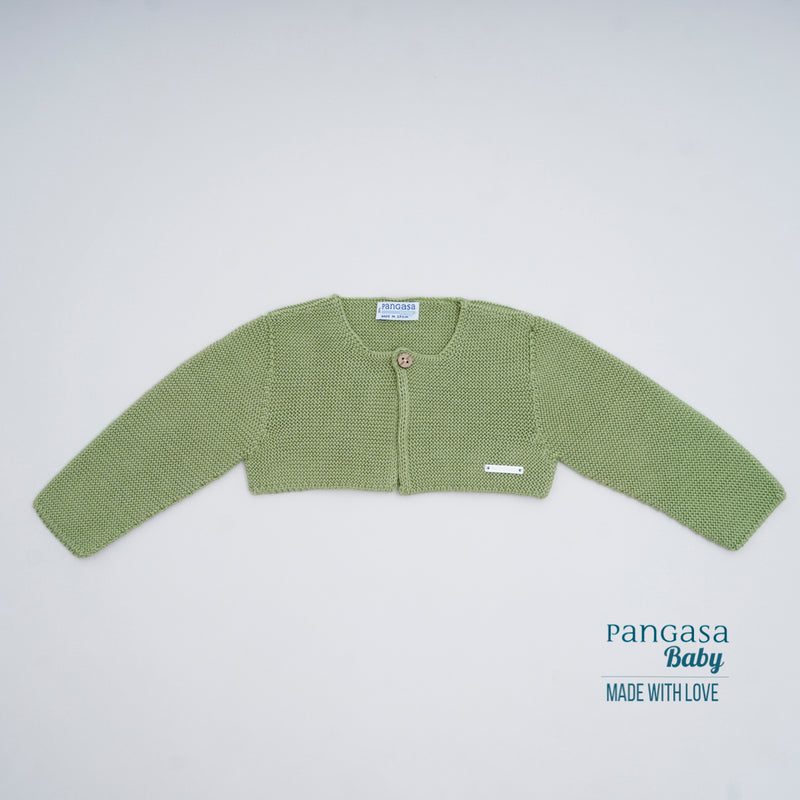 CHAQUETA LINKS CORTA VERDE OLIVA PANGASA