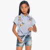 Shorts vaquero niña tejano claro Mayoral
