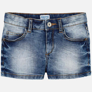 Shorts vaquero niña tejano claro Mayoral