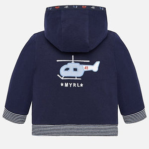 Sudadera felpa avión bebé niño