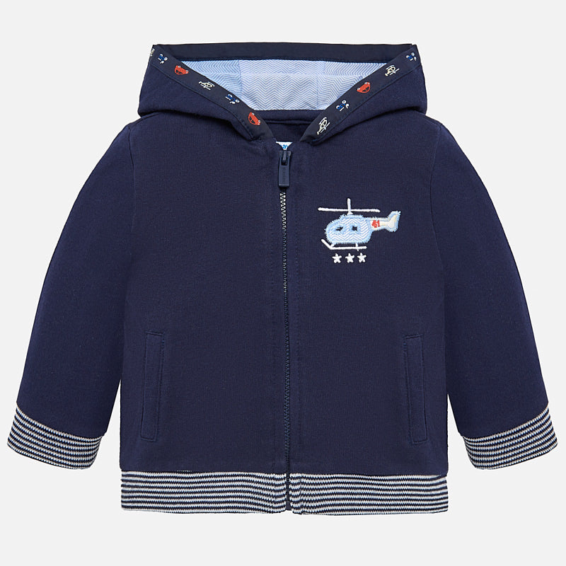 Sudadera felpa avión bebé niño