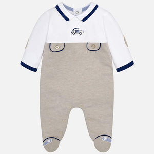 Pijama manga larga vestir bebé recién nacido
