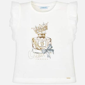 Camiseta manga corta perfume niña Mayoral