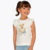 Camiseta manga corta perfume niña Mayoral