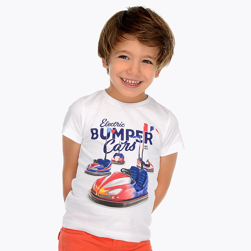 Camiseta manga corta Bumper Cars niño