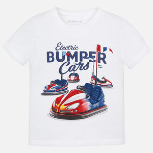 Camiseta manga corta Bumper Cars niño