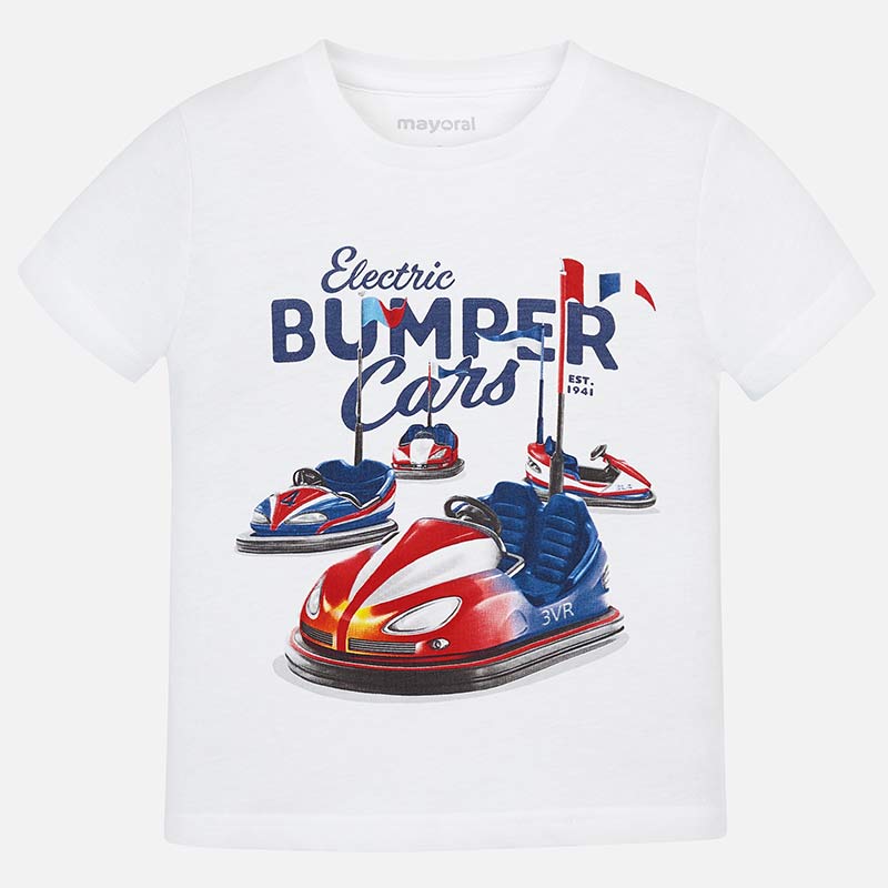 Camiseta manga corta Bumper Cars niño