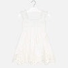 Vestido tirantes bordado niña