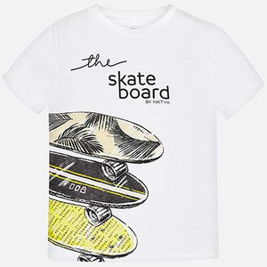 Camiseta manga corta skateboard niño Mayoral