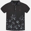 Polo manga corta palmeras niño