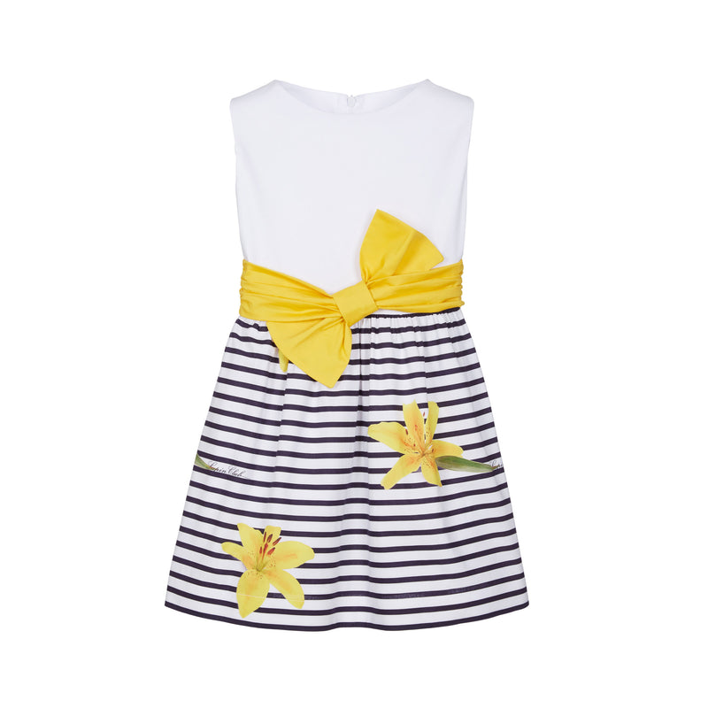 Vestido flor amarilla