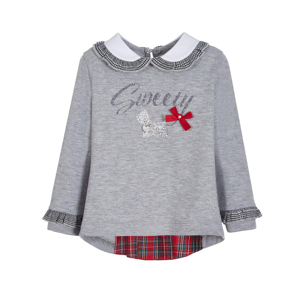 Camiseta niña perrito