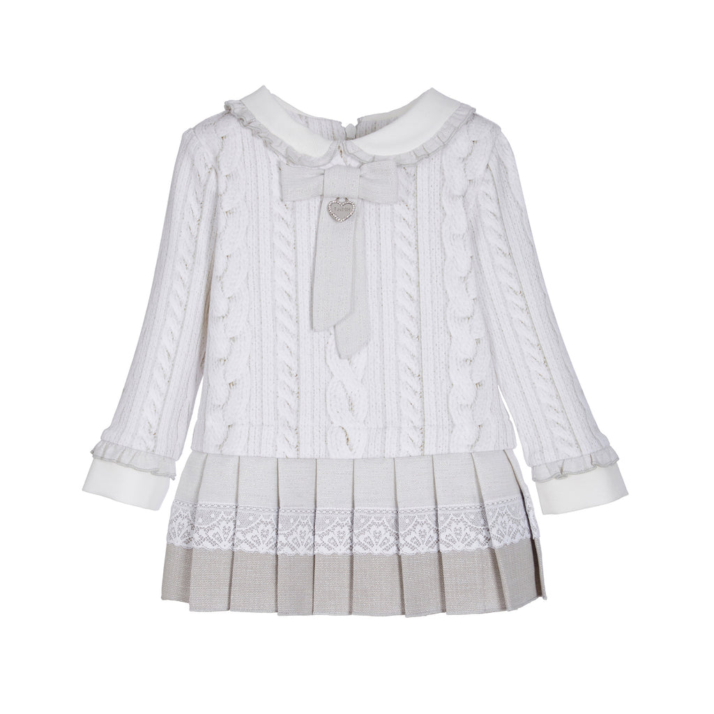 Vestido crudo niña