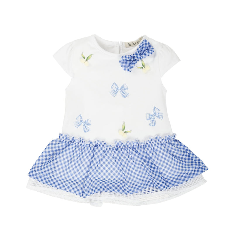 Vestido flores bebe recién nacida  EMC