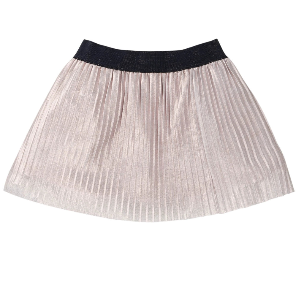 Falda plisada rosa