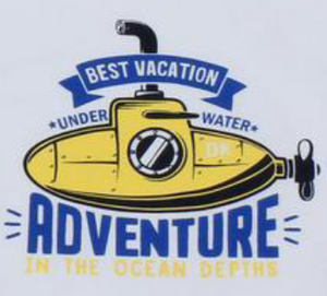 T-Shirt Submarino Niño Dr Kid