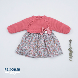 Vestido jersey estampado Pangasa