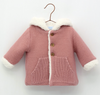 Trenca rosa punto con bolsillos Foque FW22