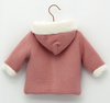 Trenca rosa punto con bolsillos Foque FW22