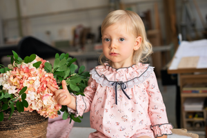 Vestido estampado de flores Foque FW22