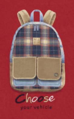 Camiseta "play" mochila Mayoral