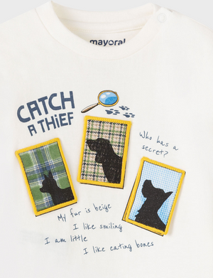 Camiseta "play" secret Mayoral