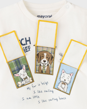 Camiseta "play" secret Mayoral