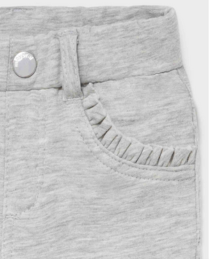 Pantalón largo felpa perchada básico bebé niña Mayoral