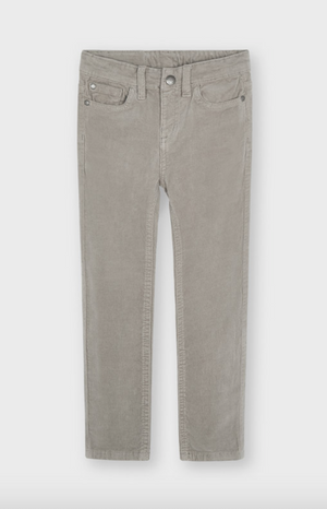 Pantalón pana slim fit básico niño Mayoral