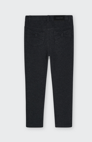 Pantalón básico largo felpa perchada niña Mayoral