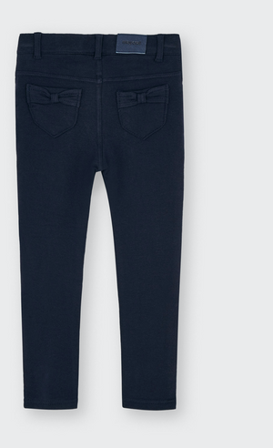 Pantalón básico largo felpa perchada niña Mayoral