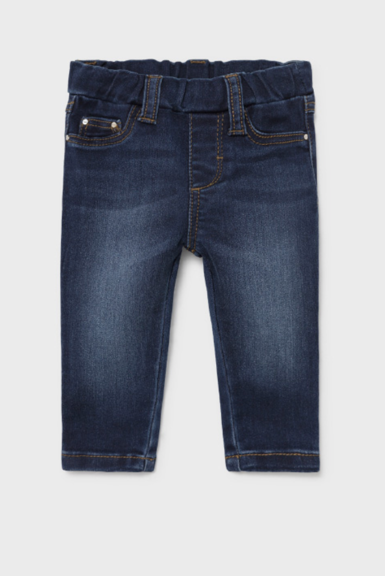 Pantalón tejano basico cerrado niña Mayoral
