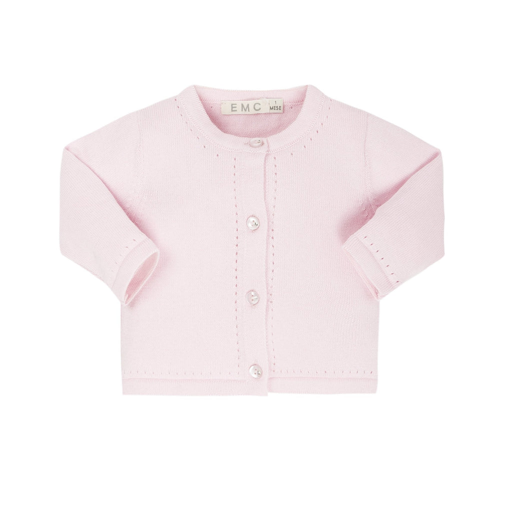 Chaqueta rosa bebe niña EMC