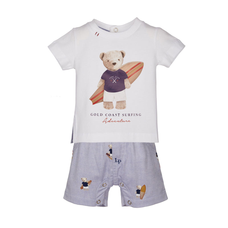 Conjunto oso de peluche Lapin House