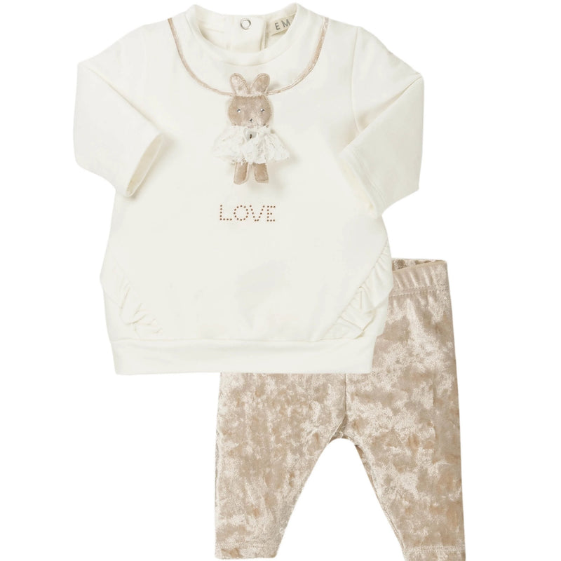 Conjunto baby niña conejito