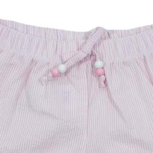 Short de verano niña rayitas rosa "Colección Menina"  Dr Kid