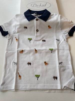 Polo con botones niño estampado "rapaz" Dr Kid