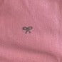 Camiseta niña rosa de manga corta lazo strass . Dr Kid